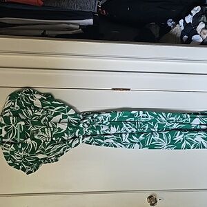 SINCERELY JULES Green & White JUMPSUIT